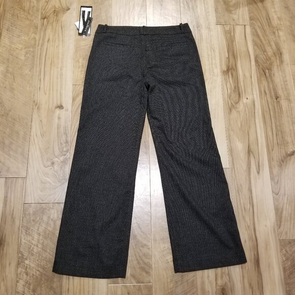 NEW Sandro Petite Womens 8P Control Top Dress Pants Belted Trousers Careercorp - Picture 2 of 9